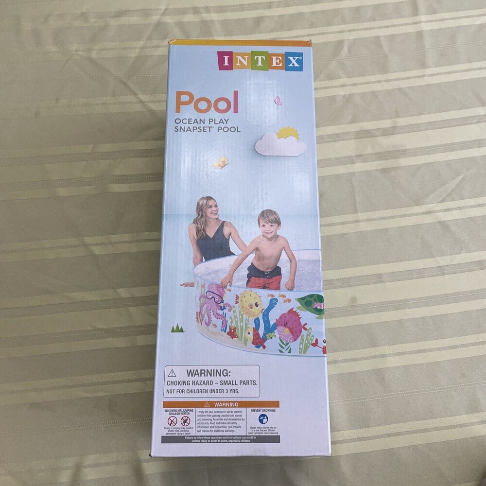 NEW Intex 6FT Snapset Kids Pool Ages 3+
